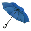 Зонт-трость HALRUM,  полуавтомат, синий, D=105 см, нейлон, пластик (Изображение 1)