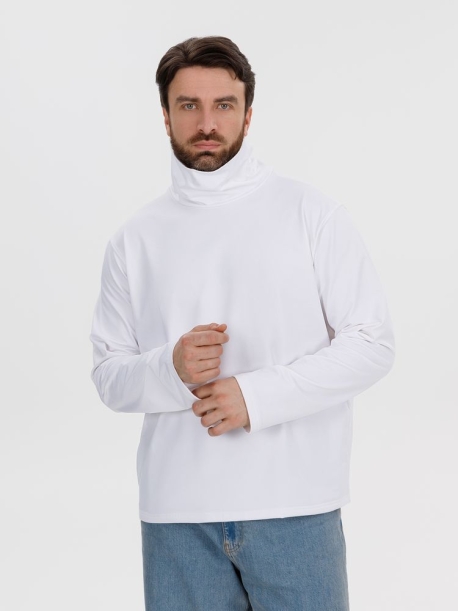 Лонгслив из бифлекса Morfiss, белый, размер XL/XXL (Изображение 6)