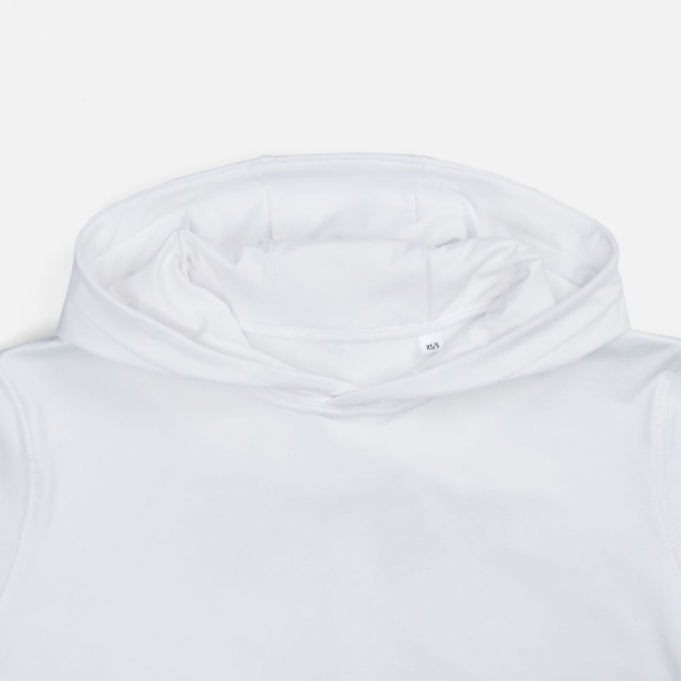 Худи унисекс Morfiss, белое, размер XL/XXL (Изображение 3)