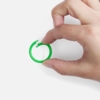 Карабин-кольцо Claus, L, зеленый неон (Изображение 2)