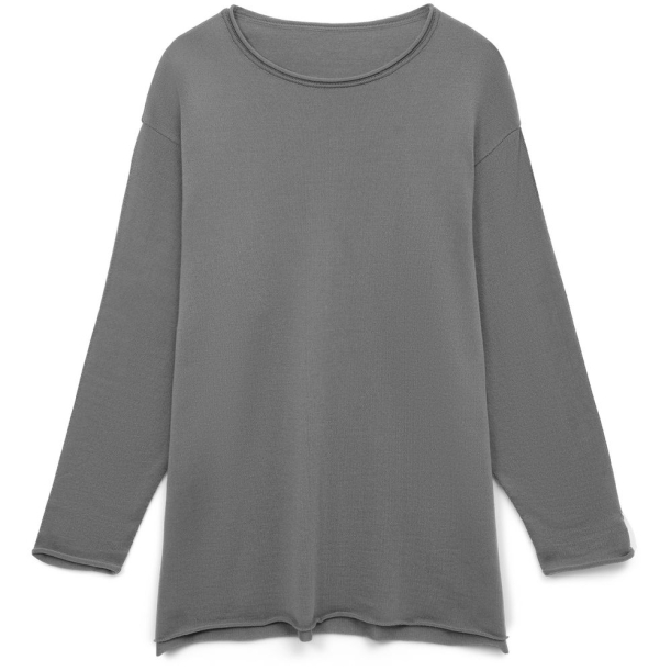 Лонгслив унисекс Siluetti Fuori, серый, размер L/XL (Изображение 1)