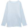 Лонгслив унисекс Siluetti Fuori, светло-голубой, размер L/XL (Изображение 1)