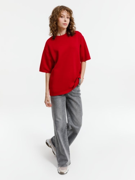 Джемпер с коротким рукавом Siluetti Volumica, красный, размер XL/XXL (Изображение 7)