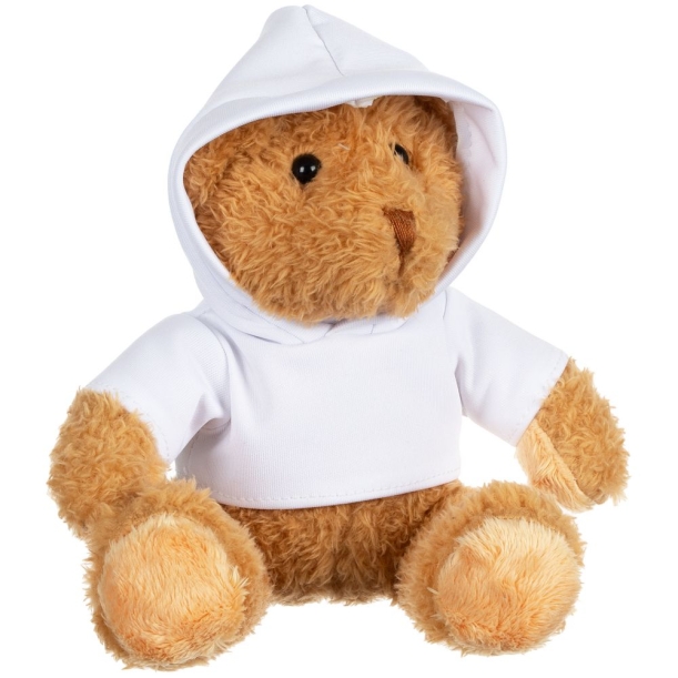 Мягкая игрушка «Мишка Cuddleton» в белом худи (Изображение 2)