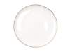 Тарелка PLATE UNI GLD (белый)  (Изображение 1)