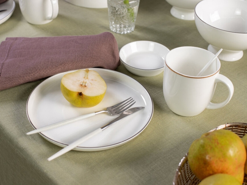 Тарелка Valerie Concept PLATE 1 WHT (Изображение 4)