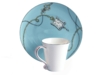 Кружка CUP ALICE PINK (белый)  (Изображение 2)