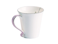 Кружка CUP ALICE PINK (белый) 