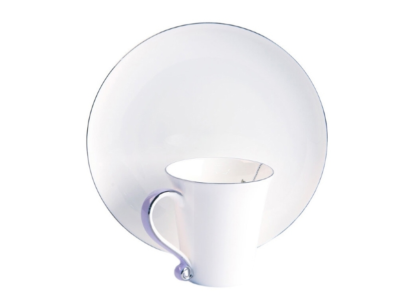 Кружка CUP ALICE LILAC (белый)  (Изображение 3)