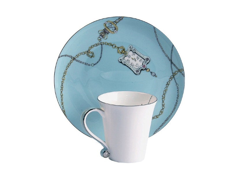 Кружка CUP ALICE BLU (белый)  (Изображение 2)