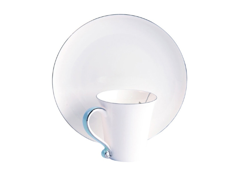 Кружка CUP ALICE BLU (белый)  (Изображение 3)