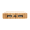 Экологичный внешний аккумулятор Bamboo, 4000 mAh (Изображение 6)