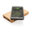 Экологичный внешний аккумулятор Bamboo, 4000 mAh (Изображение 7)