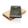 Экологичный внешний аккумулятор Bamboo, 4000 mAh (Изображение 7)