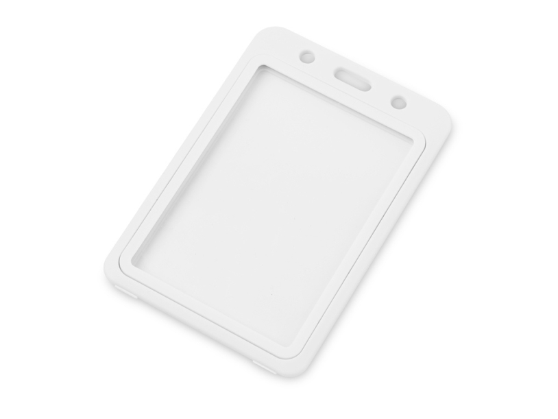 Держатель для бейджа Haven Transparent, белый (Изображение 1)