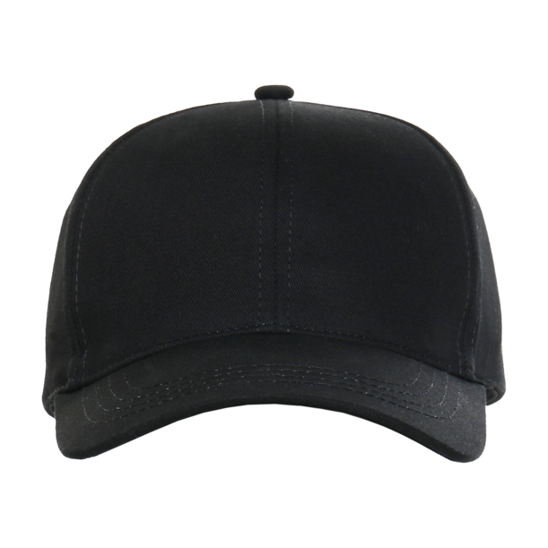 Бейсболка STAN 6 клиньев хлопок 280, 07 (Чёрный) (Изображение 3)