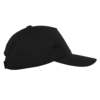 Бейсболка STAN 5 клиньев хлопок 150, 10J (Чёрный) (Изображение 2)