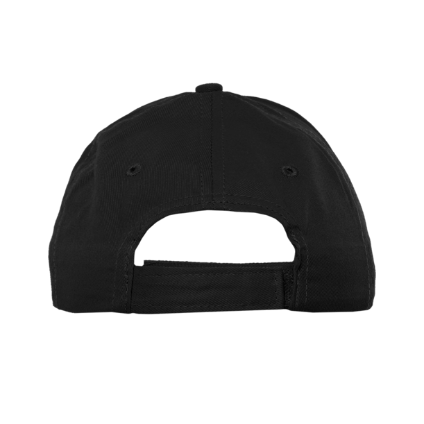 Бейсболка STAN 5 клиньев хлопок 150, 10J (Чёрный) (Изображение 4)