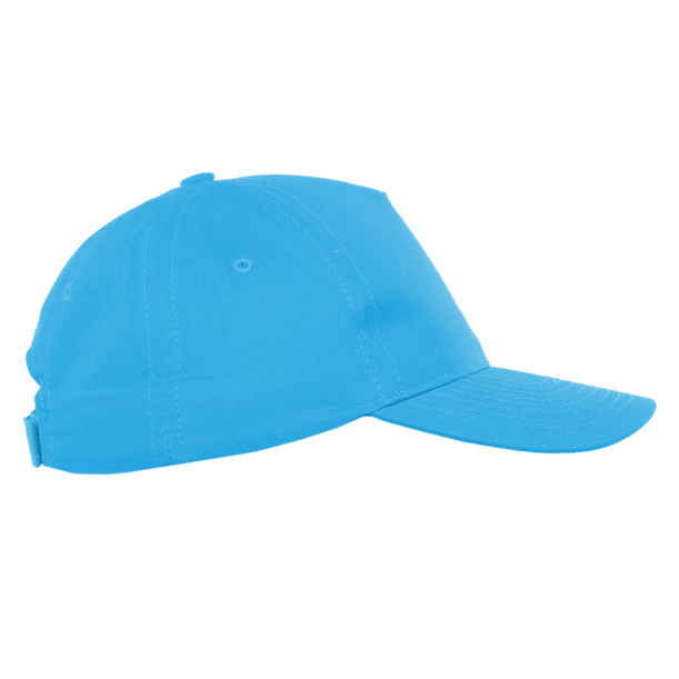 Бейсболка STAN 5 клиньев хлопок 150, 10J (Бирюзовый) (Изображение 3)