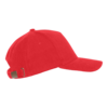 Бейсболка STAN 5 клиньев хлопок 280, 03 (Красный) (Изображение 3)