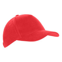 Бейсболка STAN 5 клиньев хлопок 280, 03 (Красный)