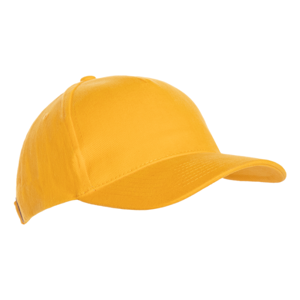 Бейсболка STAN 5 клиньев хлопок 280, 03 (Жёлтый) (Изображение 1)