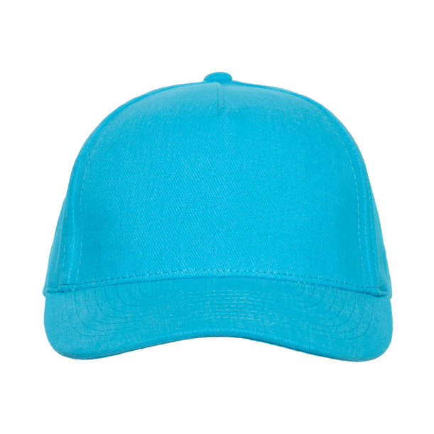 Бейсболка STAN 5 клиньев хлопок 280, 03 (Бирюзовый) (Изображение 3)