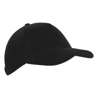 Бейсболка STAN 5 клиньев хлопок 280, 03 (Чёрный)