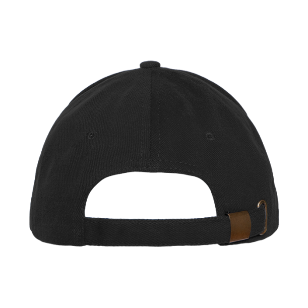 Бейсболка STAN 5 клиньев хлопок 280, 03 (Чёрный) (Изображение 4)