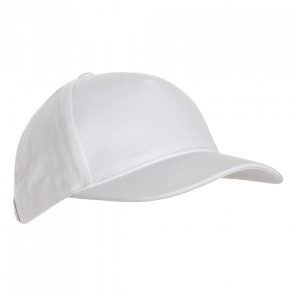 Бейсболка STAN 5 клиньев хлопок 280, 03 (Белый) (Изображение 1)