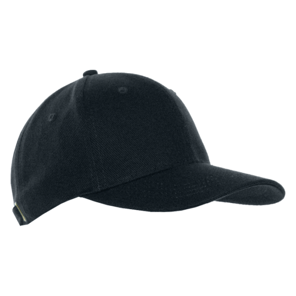 Бейсболка STAN 6 клиньев хлопок 330, 06 (Чёрный) (Изображение 1)