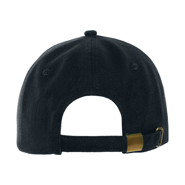 Бейсболка STAN 6 клиньев хлопок 330, 06 (Чёрный) (Изображение 4)