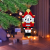 Ёлочная игрушка Щелкунчик (белый с красным) (Изображение 5)
