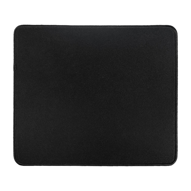 Коврик для мыши GLIDE S, 26*21*0,3см, прошитый край, черный (Изображение 1)