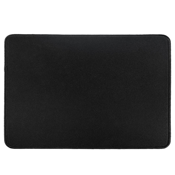 Коврик для мыши GLIDE M, 35*25*0,3см, прошитый край, черный (Изображение 1)