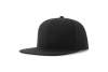 Бейсболка "SNAP BACK-S", 6 клиньев, пластик. застежка, черный, 100% перераб. полиэстер, 300 гр/м2 (Изображение 1)