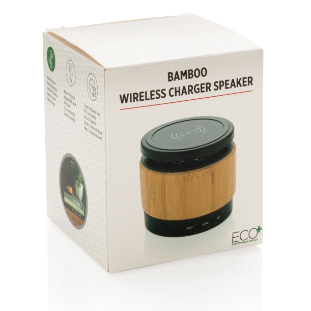 Беспроводная док-станция Bamboo с колонкой (Изображение 8)