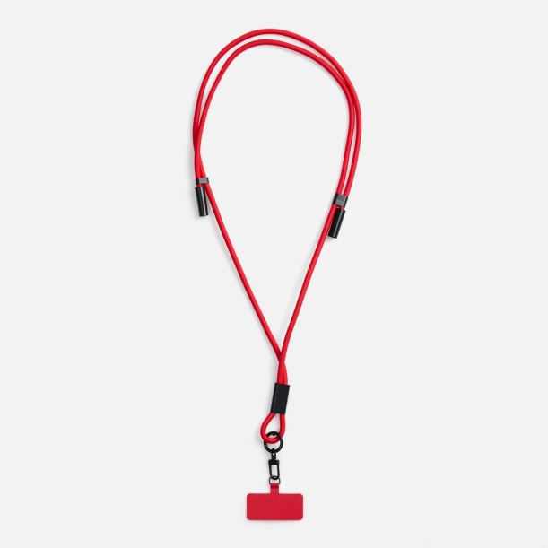 Кабель-ланьярд energyFlex Power Delivery 60 Вт, красный (Изображение 1)