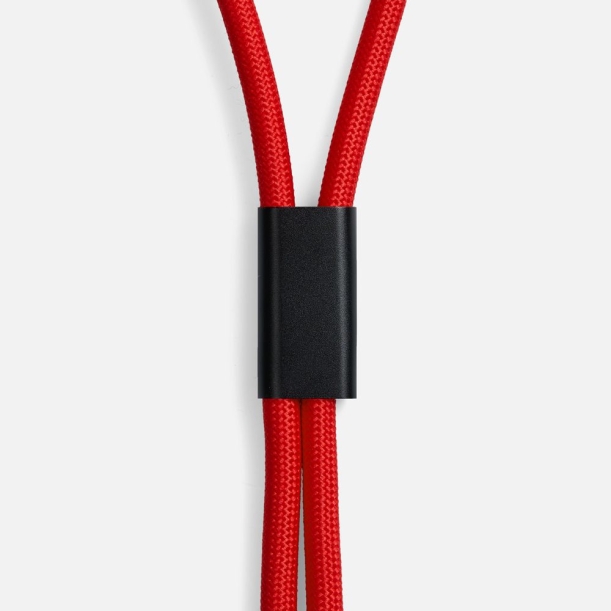 Кабель-ланьярд energyFlex Power Delivery 60 Вт, красный (Изображение 4)