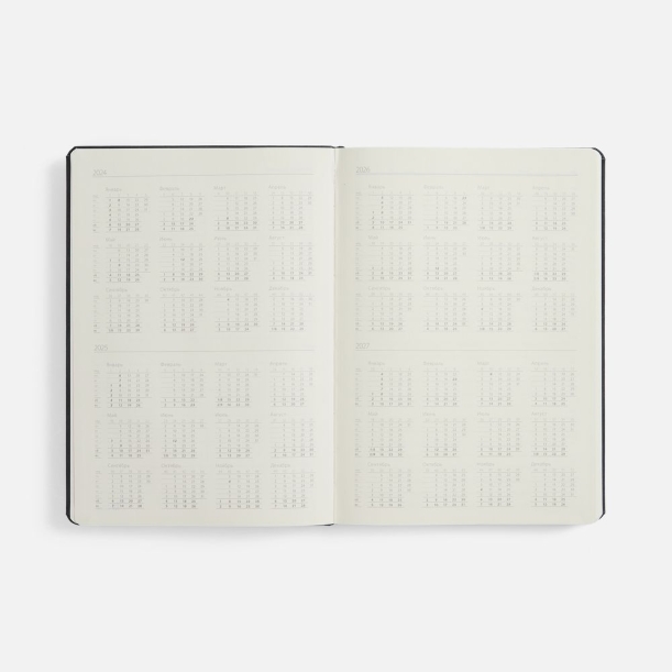 Ежедневник Urban Hard, недатированный, черный (Изображение 6)