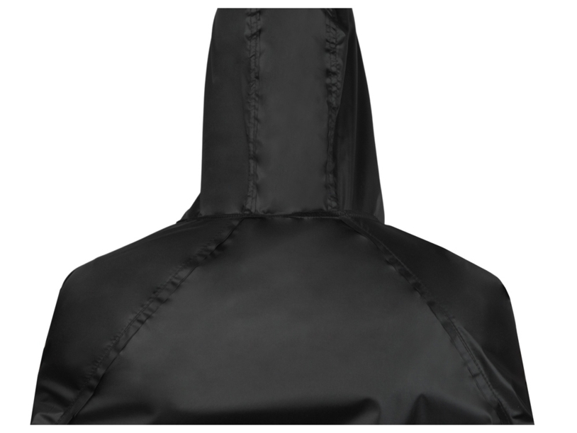 Дождевик Parka унисекс, черный (Изображение 4)