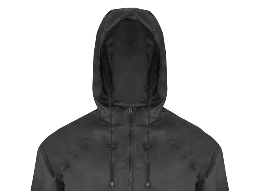 Дождевик Parka унисекс (черный) L (Изображение 2)