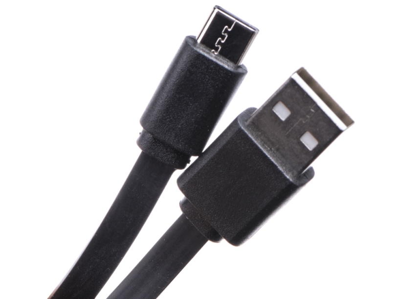 Кабель USB 2.0 A - USB Type-C, черный (Изображение 2)