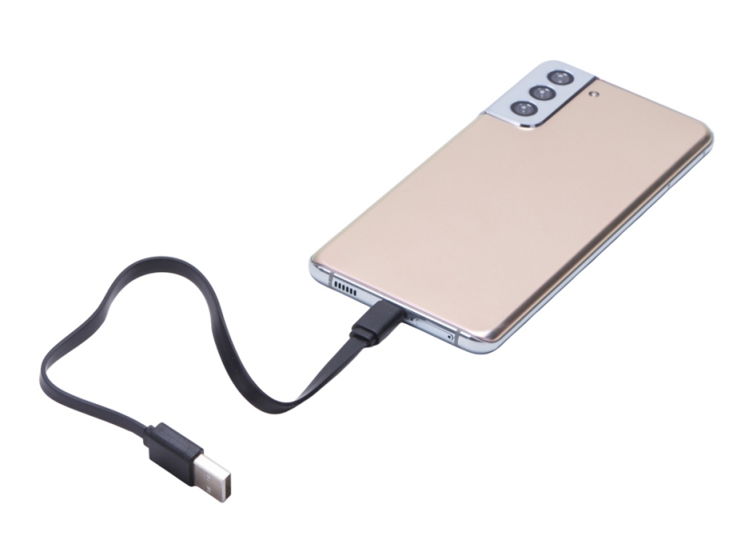 Кабель USB 2.0 A - USB Type-C, черный (Изображение 4)