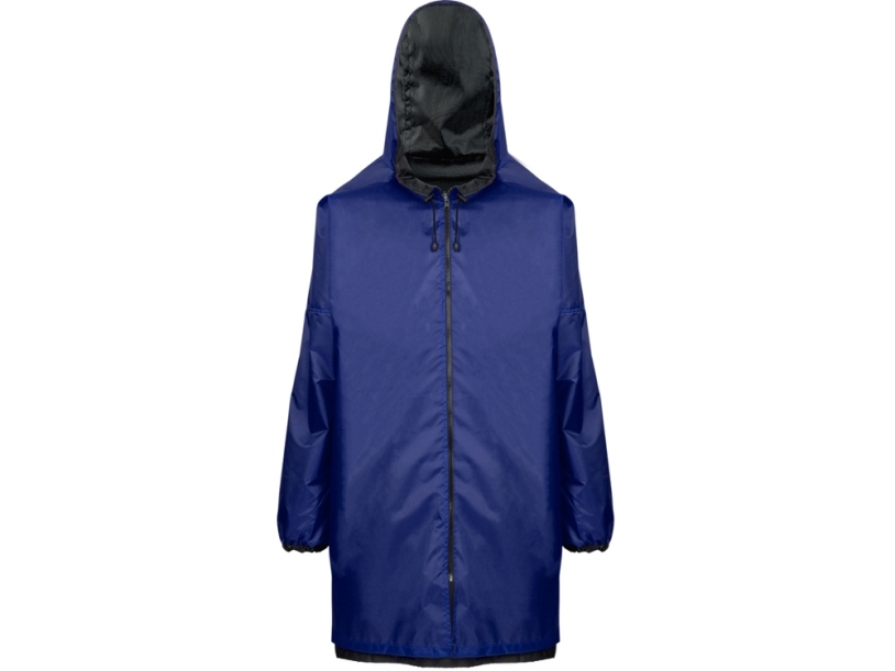 Дождевик Bi-color унисекс (синий классический/черный) M/L (Изображение 3)