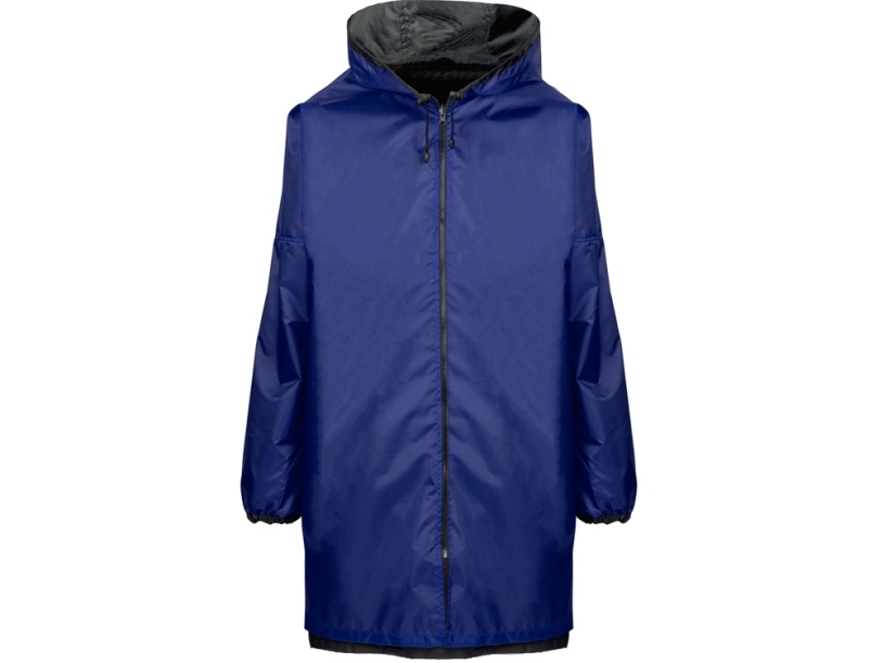 Дождевик Bi-color унисекс (синий классический/черный) M/L (Изображение 4)
