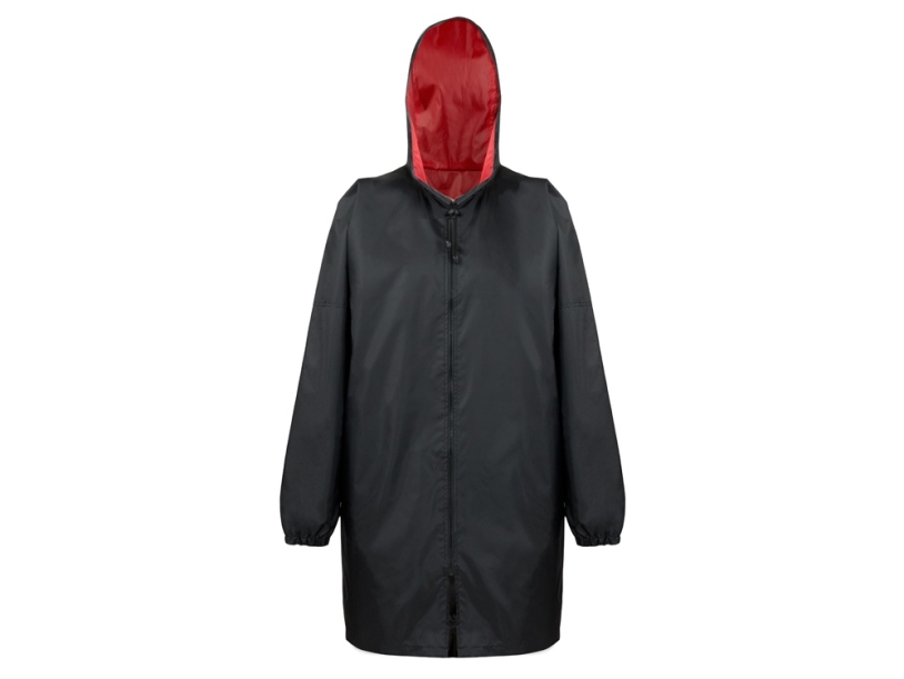 Дождевик Bi-color унисекс (черный/красный) M/L (Изображение 1)