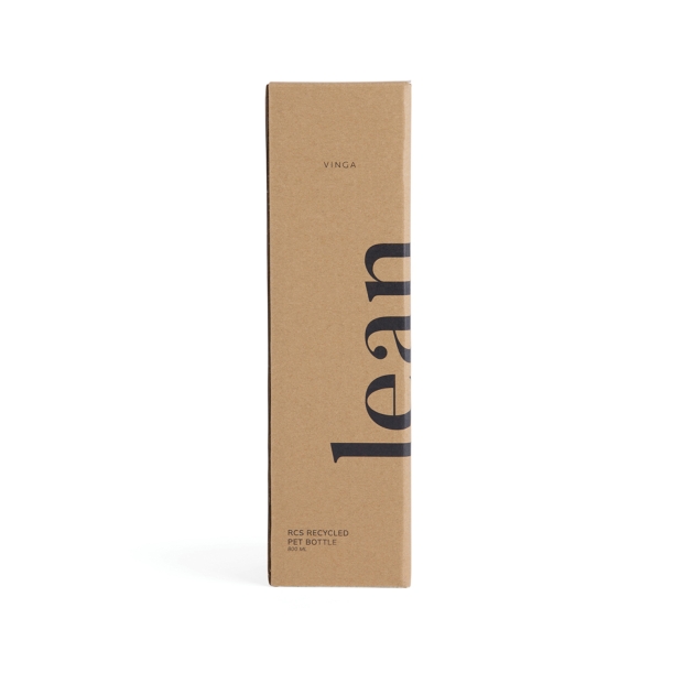 Бутылка для воды VINGA Lean из rPET RCS, 800 мл (Изображение 2)
