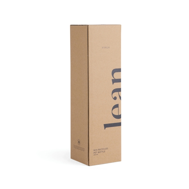 Бутылка для воды VINGA Lean из rPET RCS, 800 мл (Изображение 3)