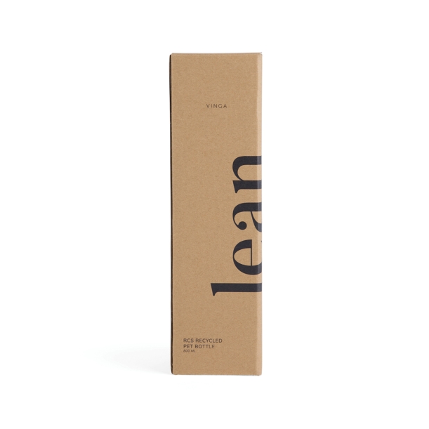 Бутылка для воды VINGA Lean из rPET RCS, 800 мл (Изображение 2)